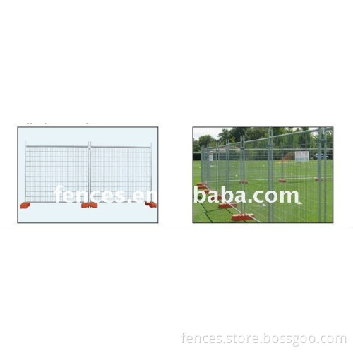 used Hot Dippied Galvanized Temporary Fence high quality